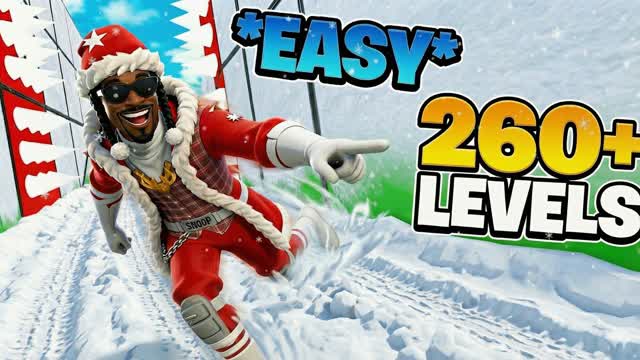 ⛄❄️ WINTER PARKOUR 260+⛄❄️