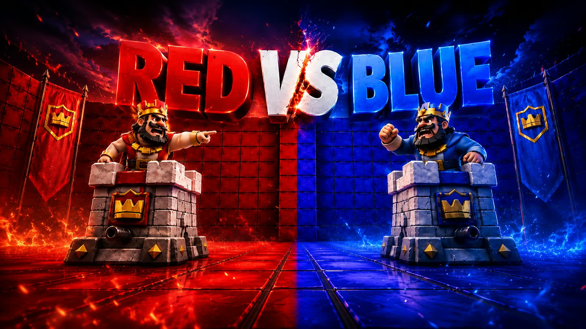Royale Red VS Blue