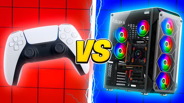 PC VS CONSOLE⭐️RED VS BLUE🔴🔵