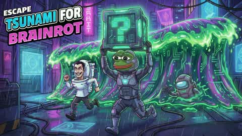 CRAZY ESCAPE TSUNAMI FOR THE BRAINROTS