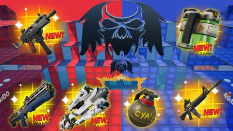 NEW WALL WARS : RED 🔴 VS BLUE 🔵