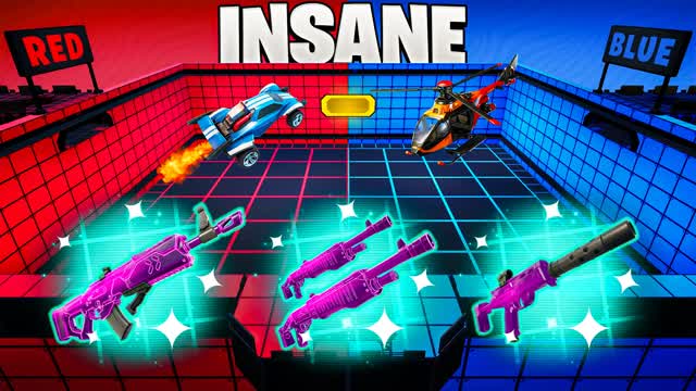 INSANE RED VS BLUE - TDM 🔴🔵