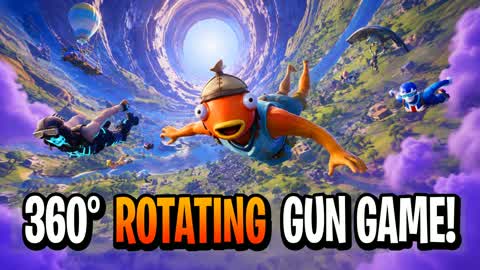 Juego de armas rotatorio de 360°