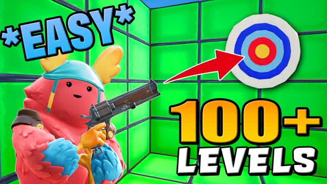 🎯Guff Trick Shot Easy Parkour 100