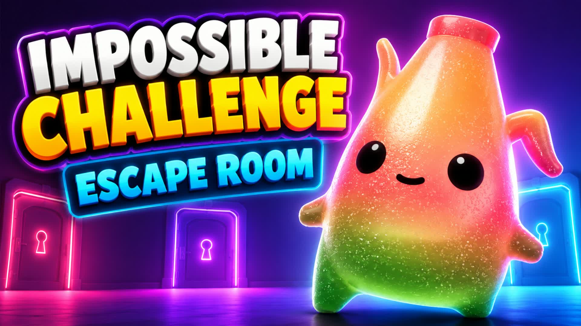 IMPOSSIBLE CHALLENGE ESCAPE ROOM — Fortnite Creative Insel