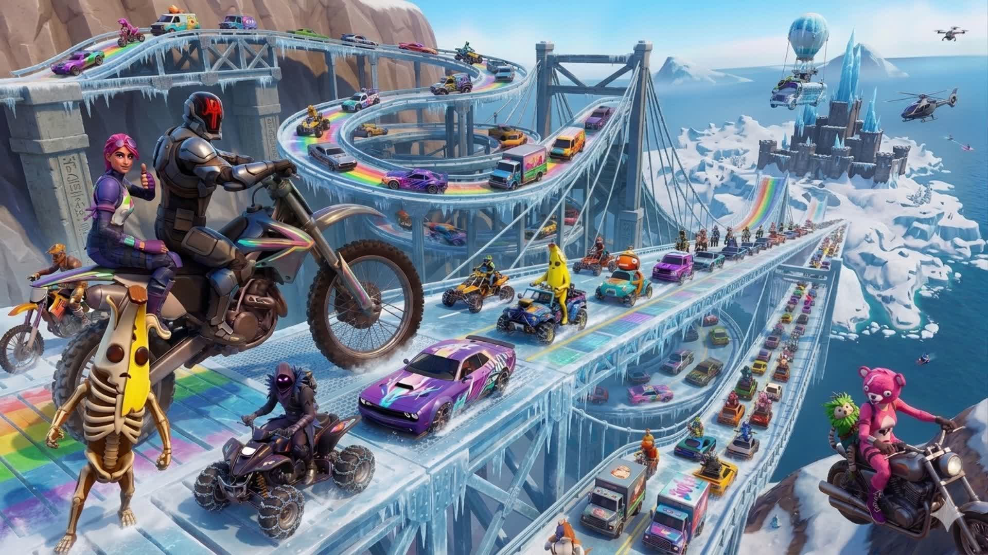 TMNT MEGA RAMP  GAMES CUSTOM CARS