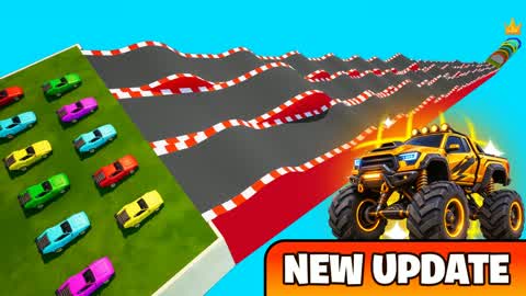 CRAZY MEGA CAR RAMP 🎯