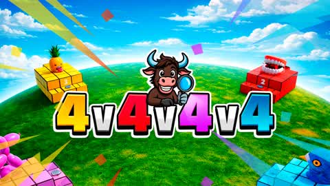 🌀 4v4v4v4 ZONE WARS & BOXFIGHT