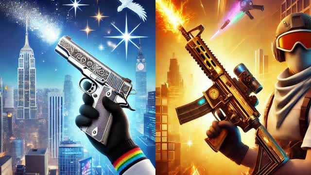 ⭐️ Tilted Towers 🎯 Gun Game ⭐️ One-Shot