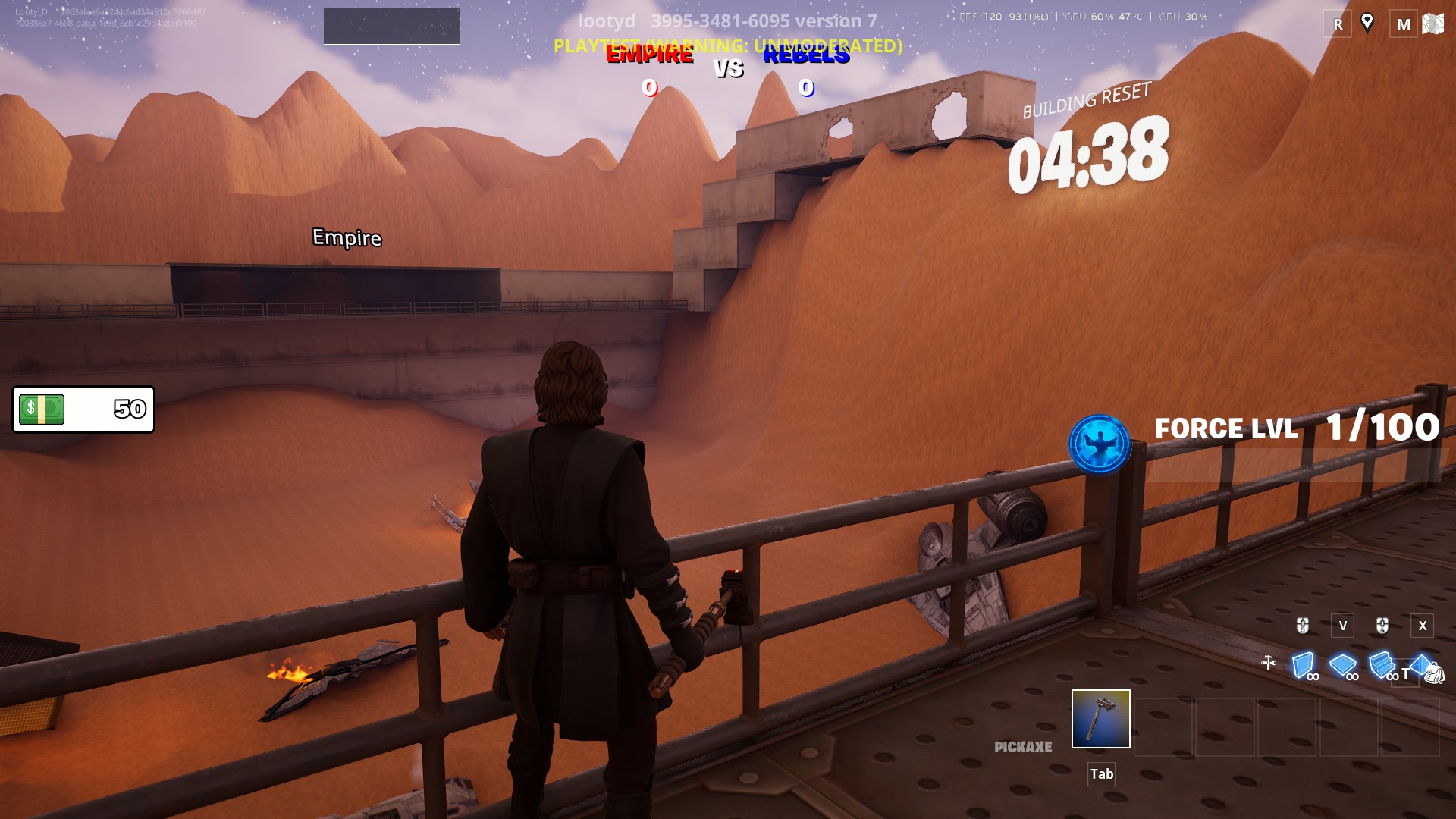 Rebels VS Empire 1025-6015-2110 by lootyd - Fortnite Creative Map Code ...