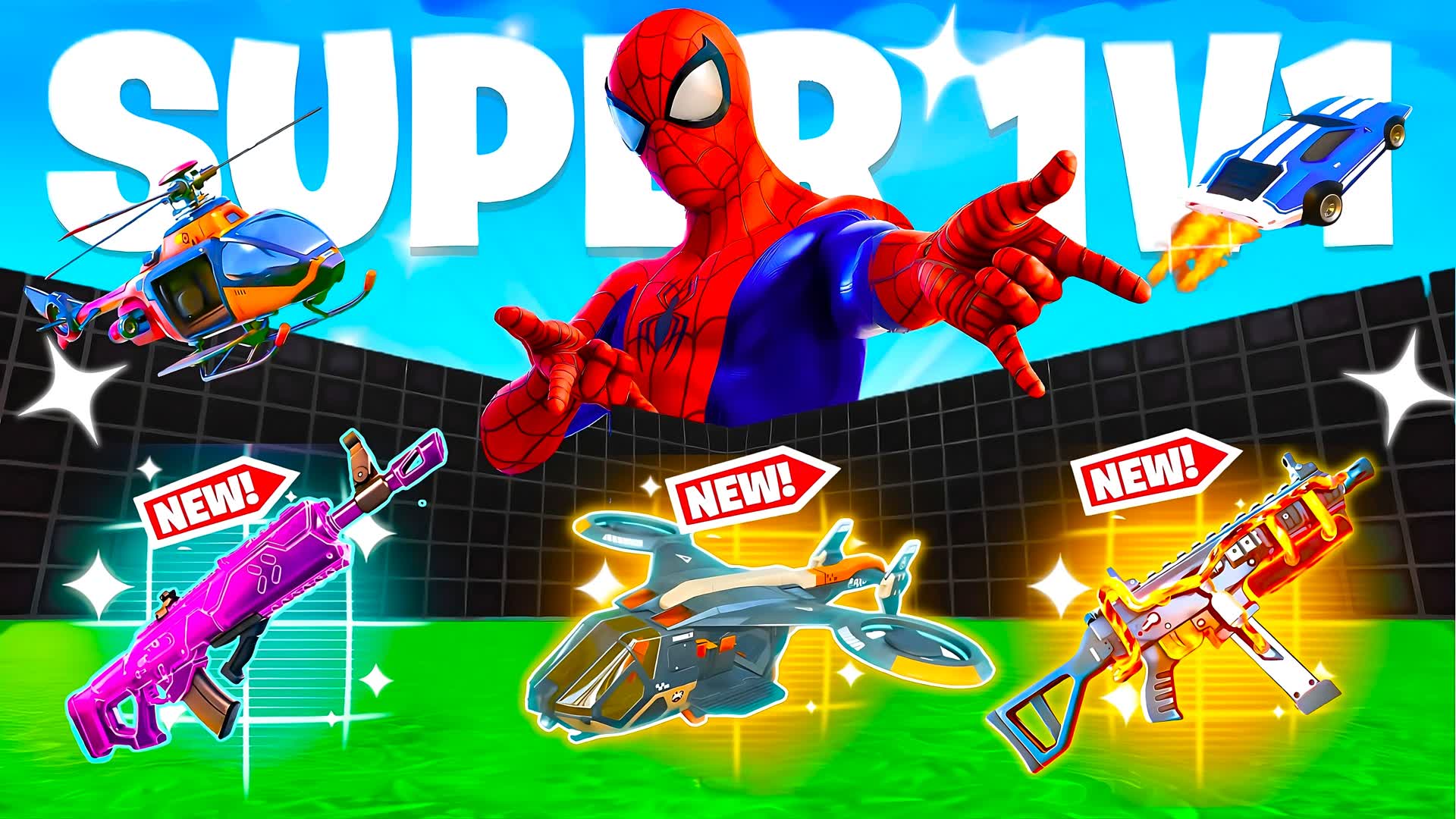 SUPER ⭐️ 1V1 ALL GUNS