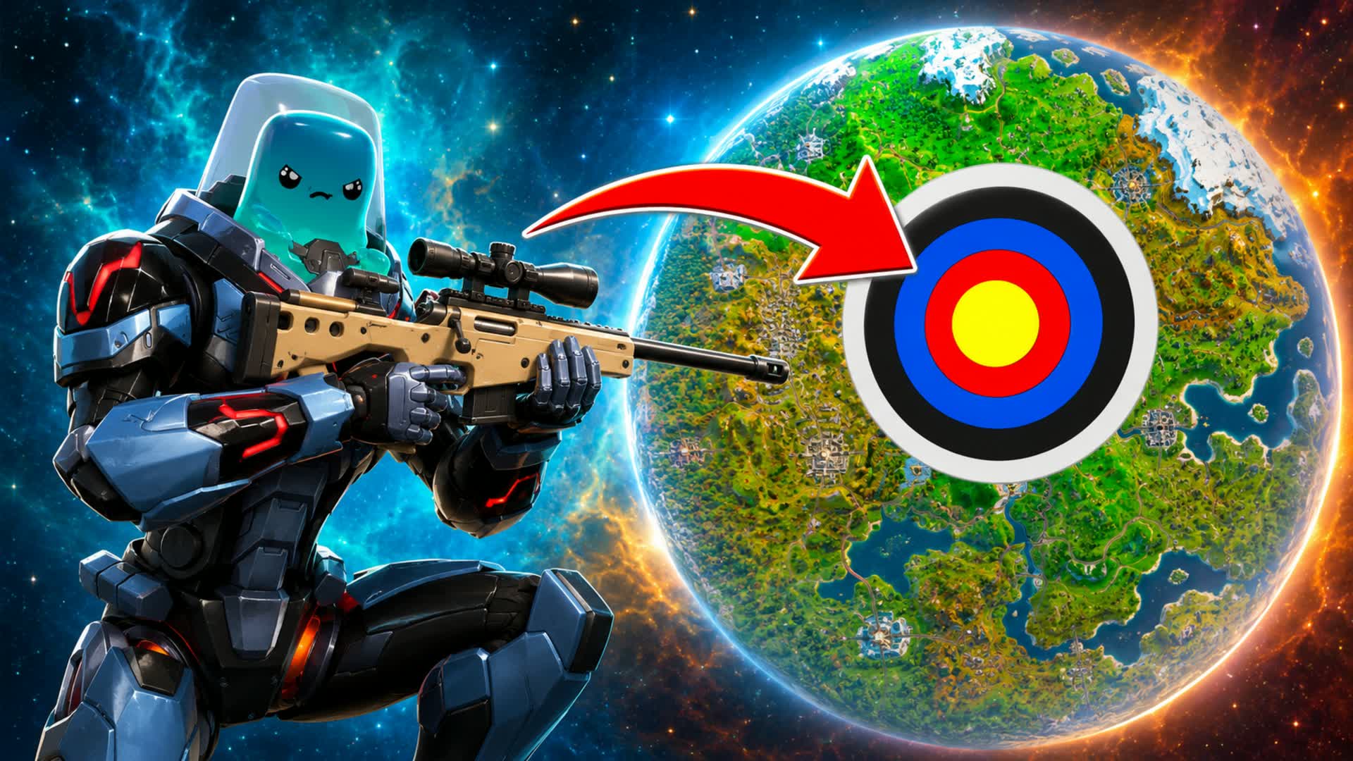 🎯LELLI TRICKSHOT PARKOUR 125 LEVELS!!