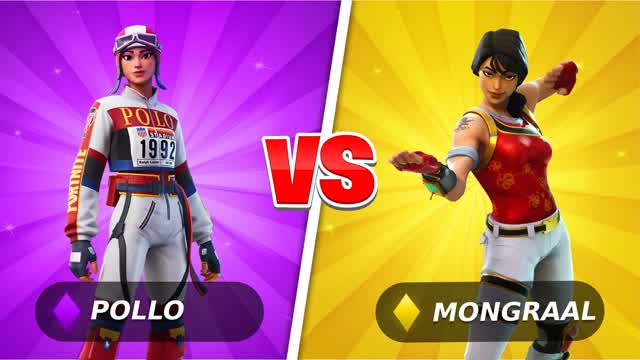 POLLO VS Mongraal 1V1