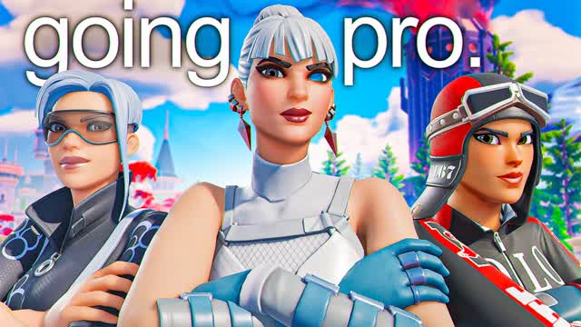 GOING PRO 1V1 BUILD FIGHT!