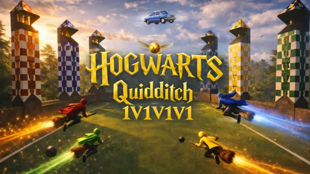 HOGWARTS QUIDDITCH 1V1V1V1