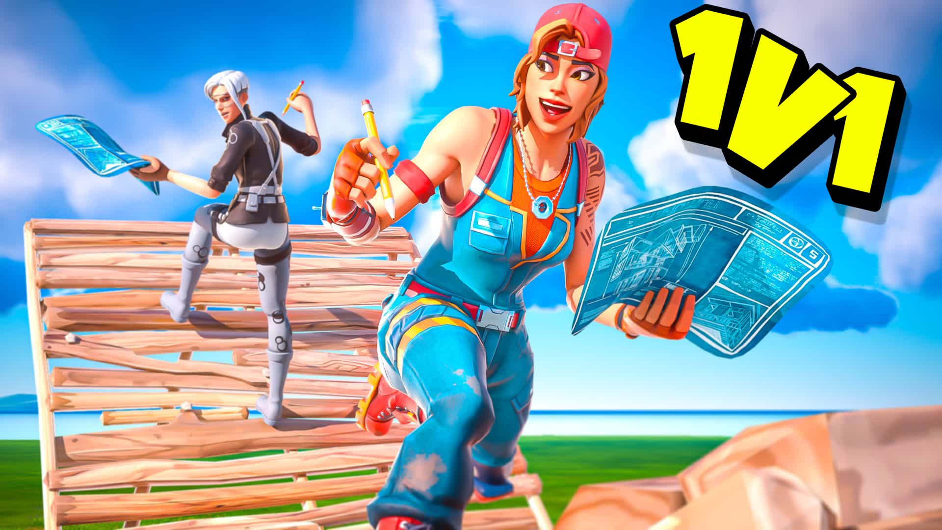 1V1 BUILD FIGHTS ⭐EVERYGUN