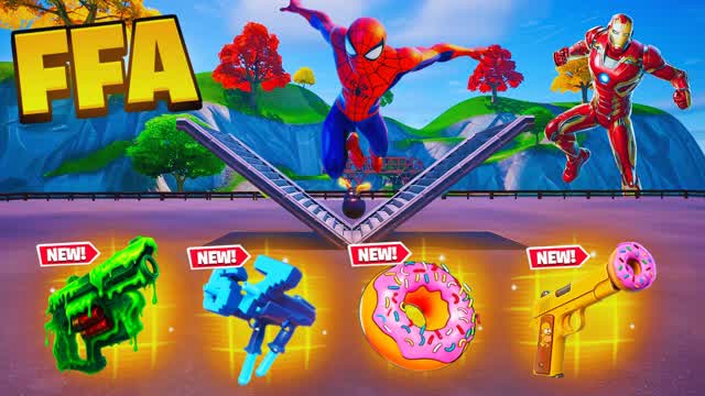 HERO 1V1 FFA - ALL GUNS🎯