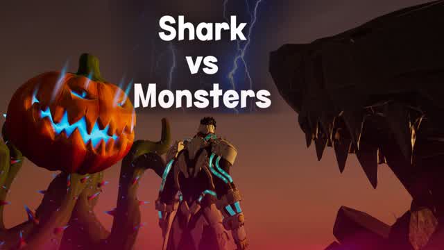 SHARK ISLAND vs MONSTERS