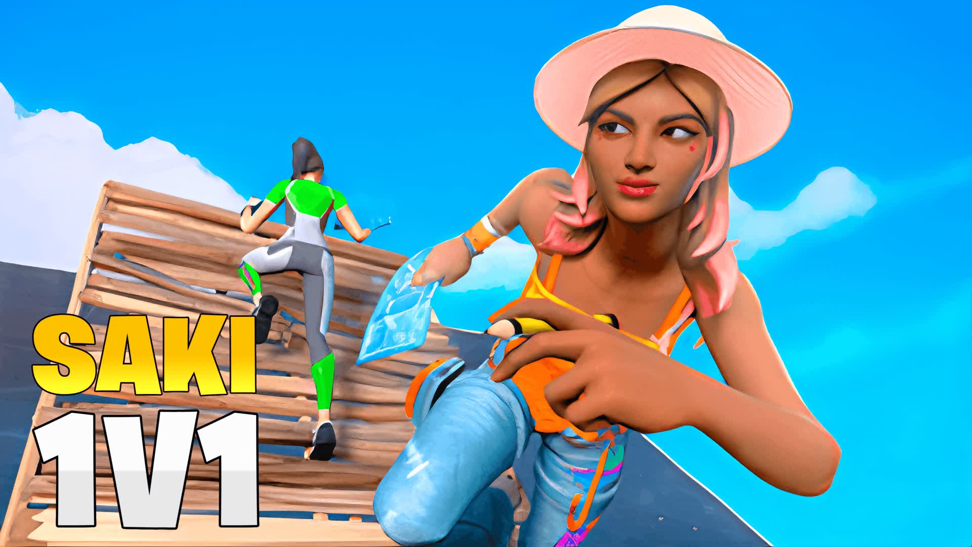 SAKI BUILD FIGHTS (200 PUMPS)