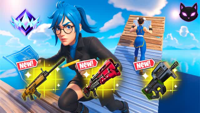 1v1 RANKED with NEW GUNS!