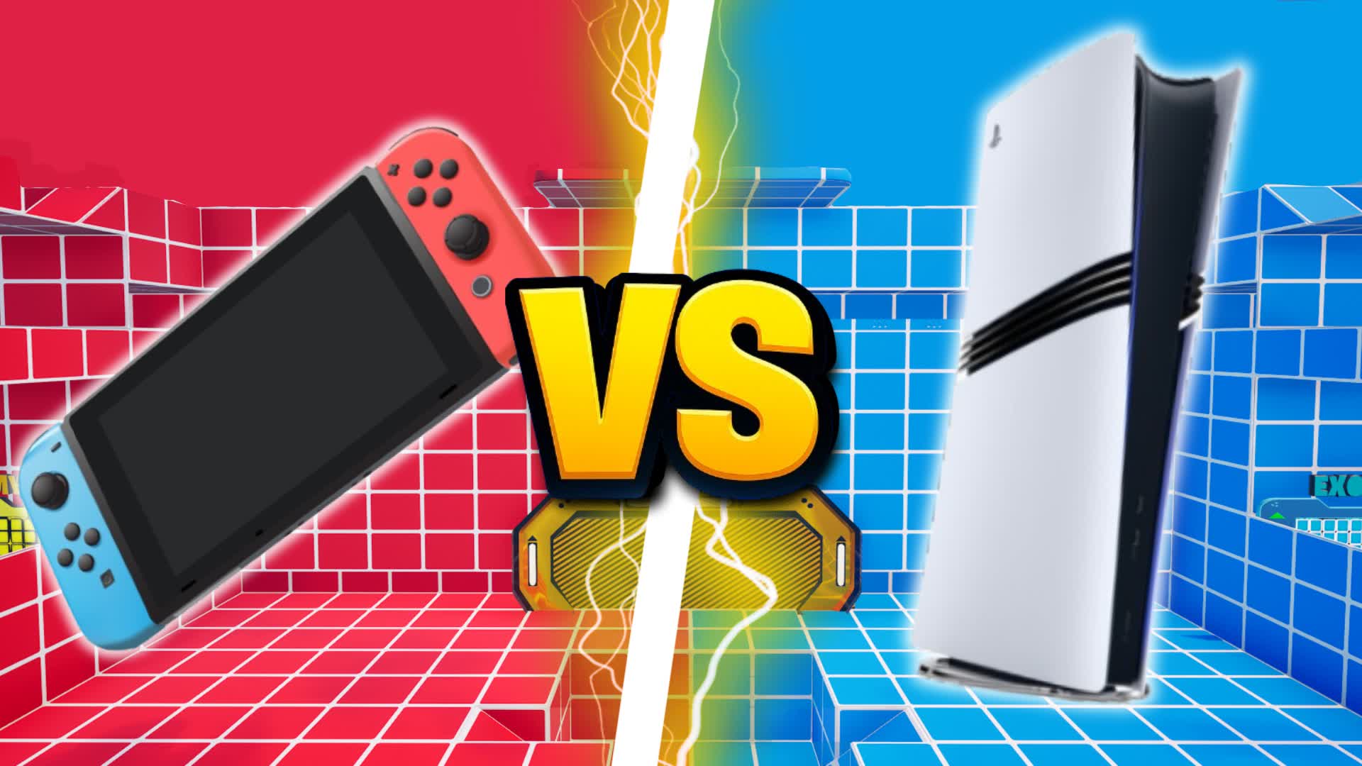 RED VS BLUE 🔴🔵 22 2445-7883-7926 by gangiii - フォートナイト