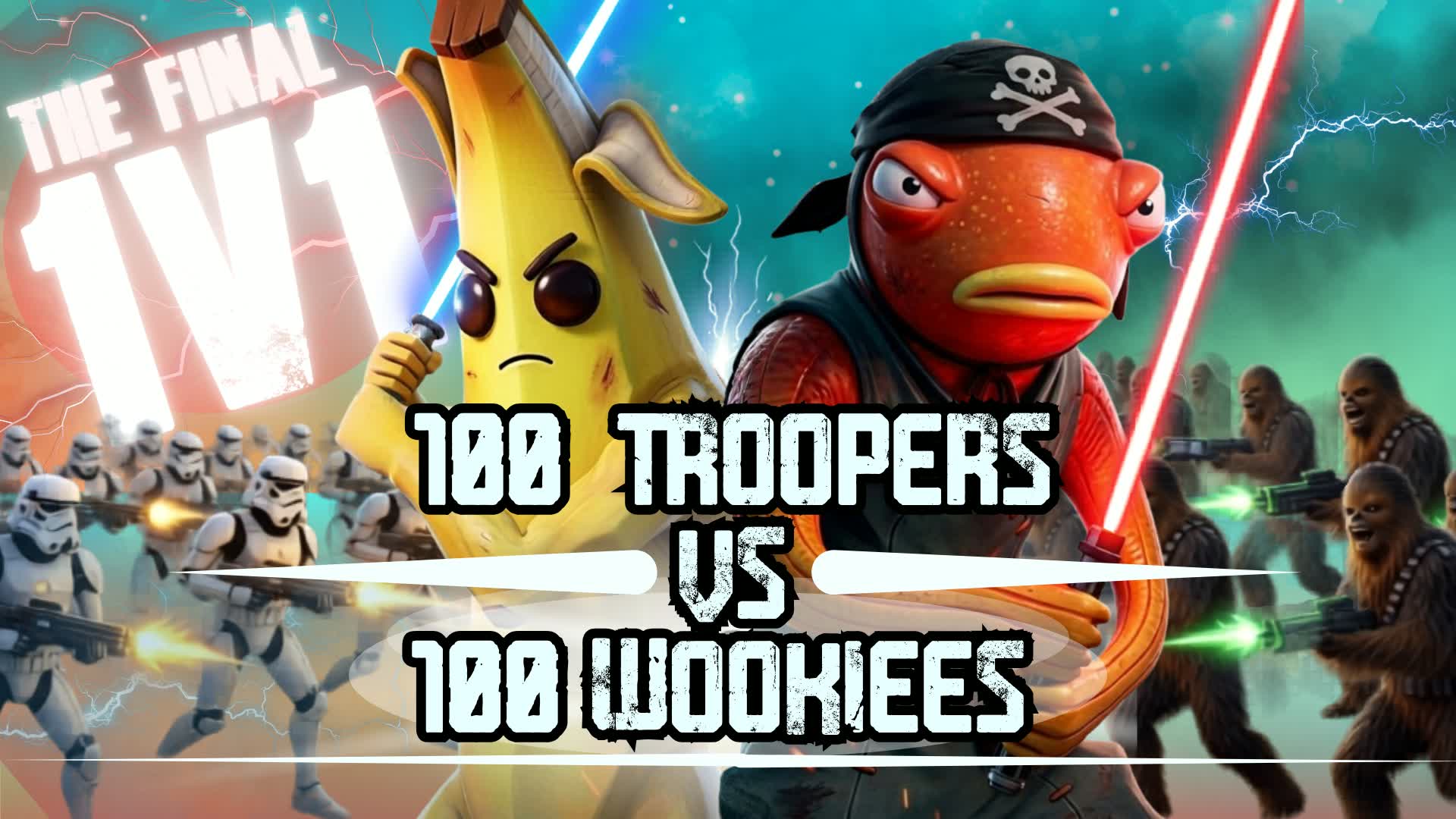 1V1 All star wars guns