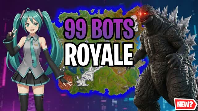 99 BOTS⭐ROYALE🎯FFA ALL GUNS