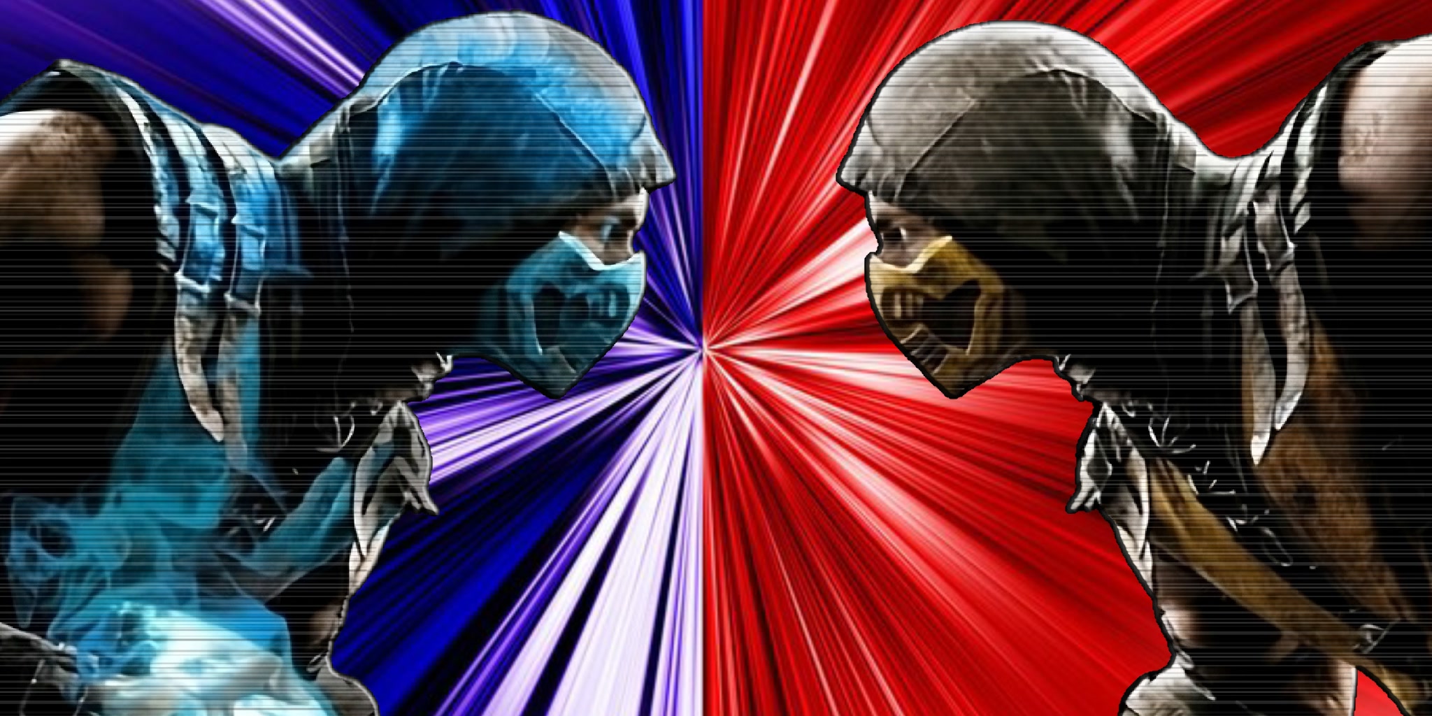Scorpion & Sub-Zero: Red vs Blue 🔴🔵