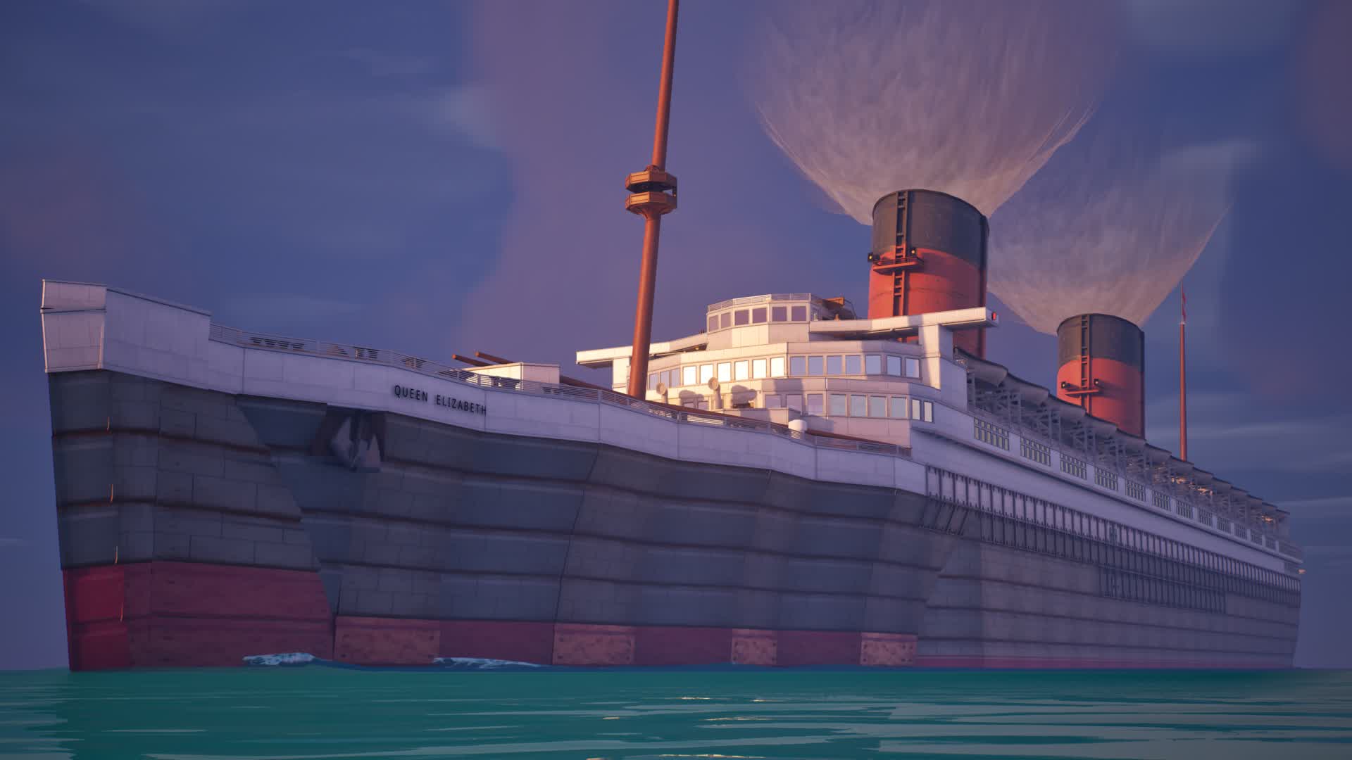 RMS QUEEN ELIZABETH (1939) - SHOWCASE