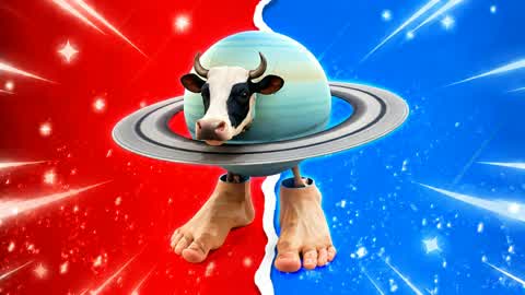RVB RED VS BLUE 🔴🔵 COW WORLD