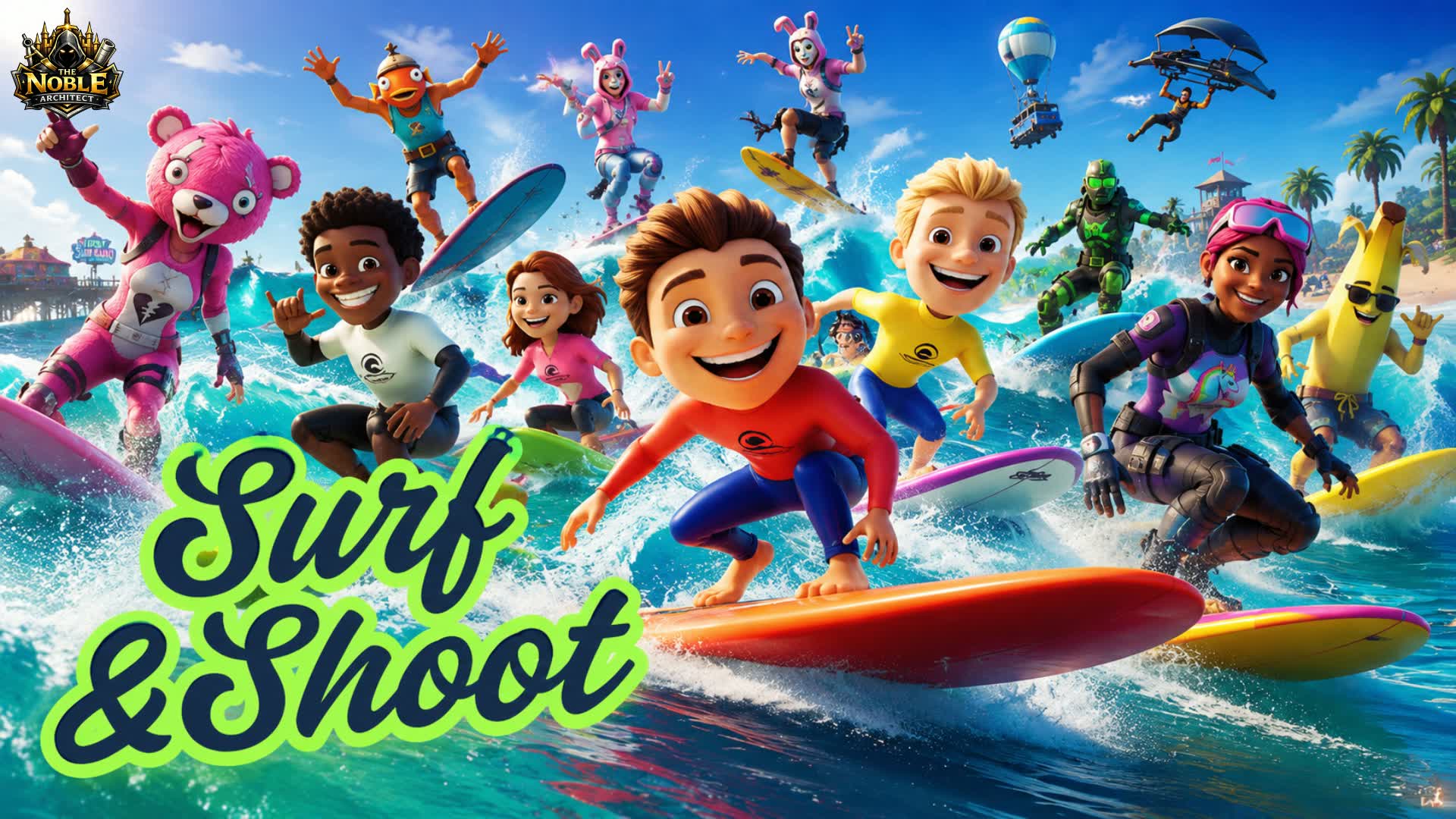 Surf & Shoot: Weaponized Waves