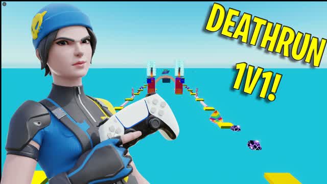 🏁DEATH RUN 1V1!🏁