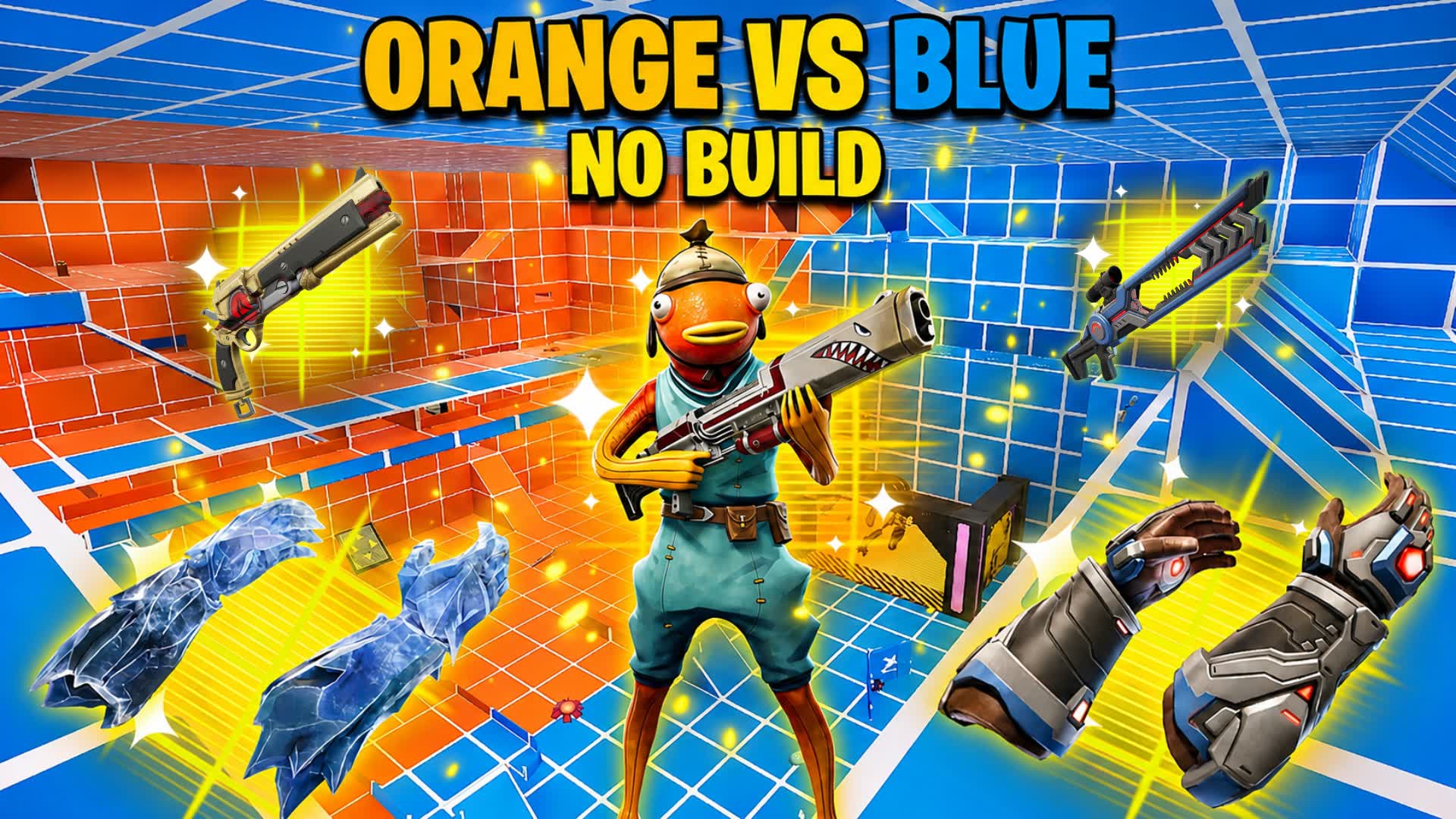 CRAZY BLUE VS LARANJA 🟦🟧