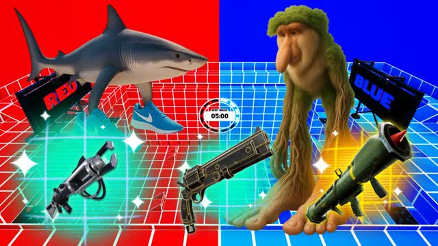 TRALALERO VS PATAPIM⭐️RED VS BLUE 🔴🔵