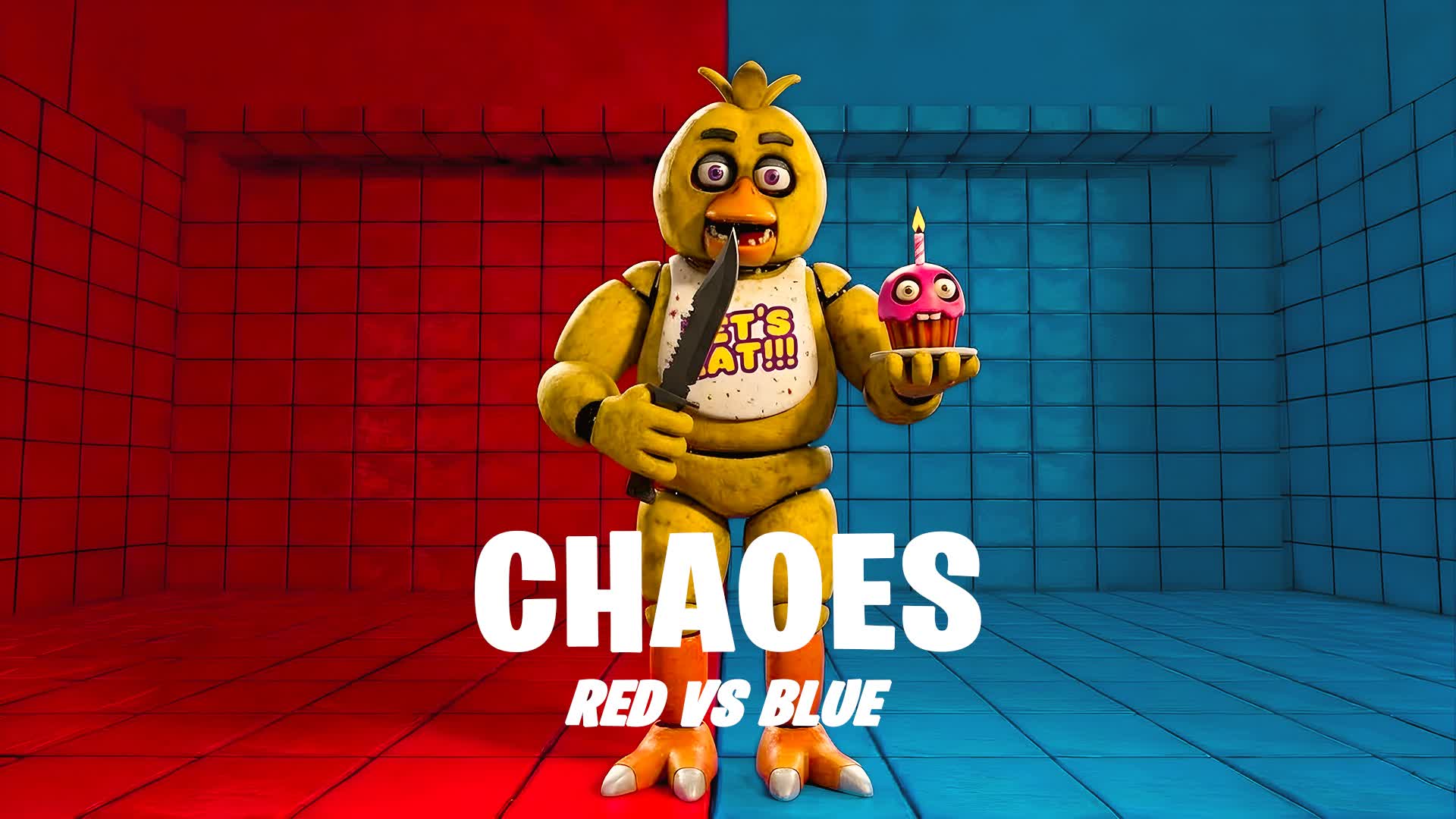 CHAOES RED V BLUE 🔴🔵