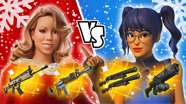 ULTIMATE WINTER ❄️ RED VS BLUE 🔴🔵