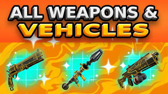 ALL WEAPONS & VEHICLES 1V1⭐
