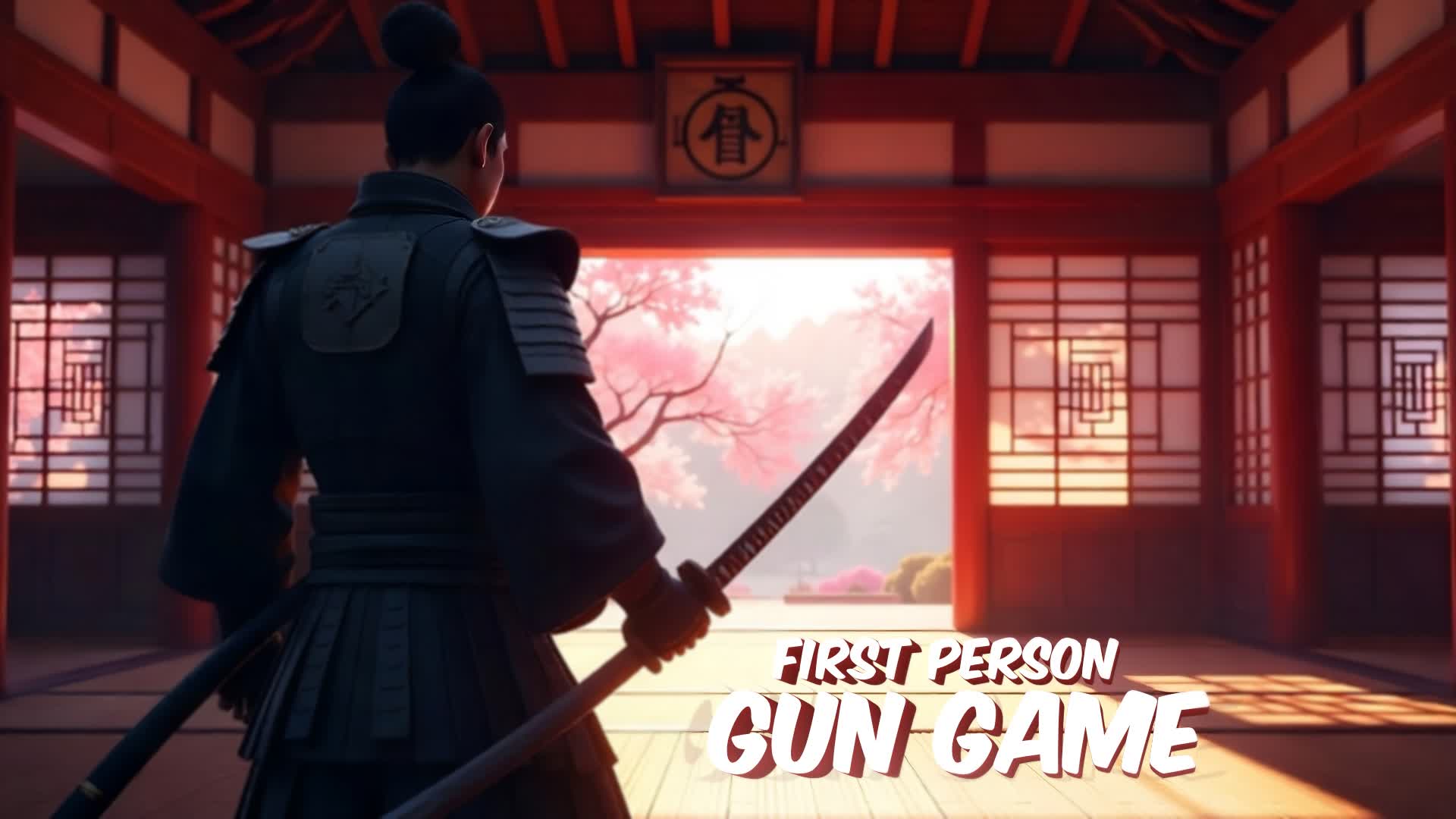 FIRST PERSON GUN GAME (TEMPLE SAMURAI)🥷