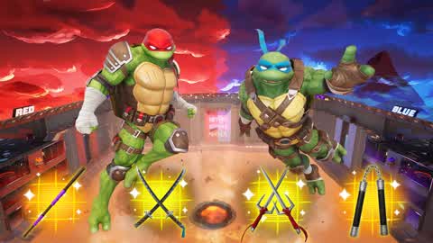 Nitro TMNT: Red VS Blue One Shot🔴🔵