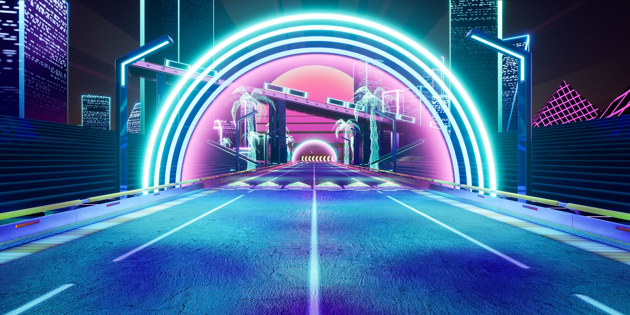 Retro Racing 8964-3757-3171 by meagan - Fortnite Creative Map Code ...