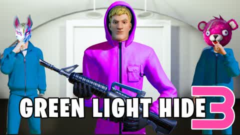 🟢GREEN LIGHT HIDE 3🟢OCTO HIDE AND SEEK