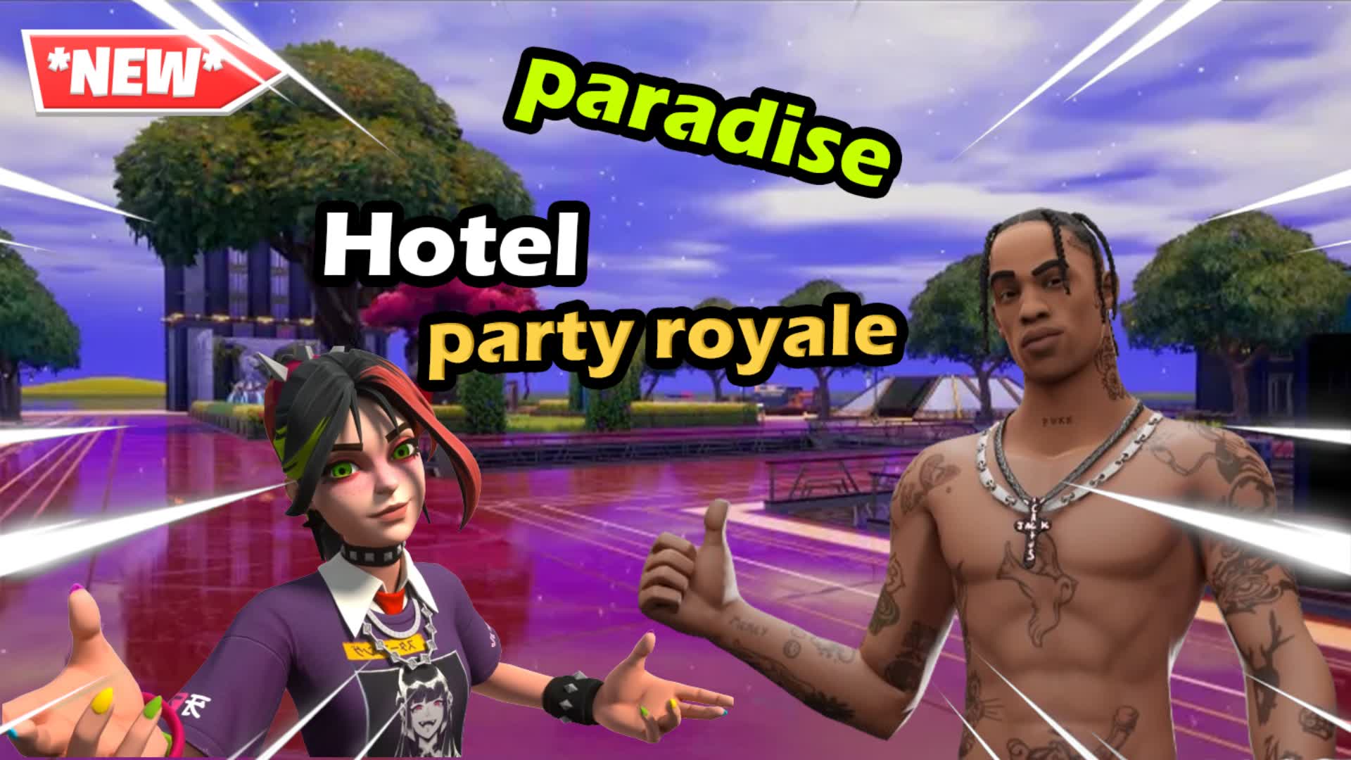 فندق باردايز party royale