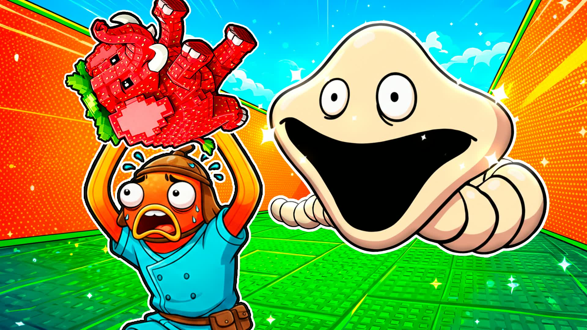 ESCAPE HUNGRY WORM FOR BRAINROTS