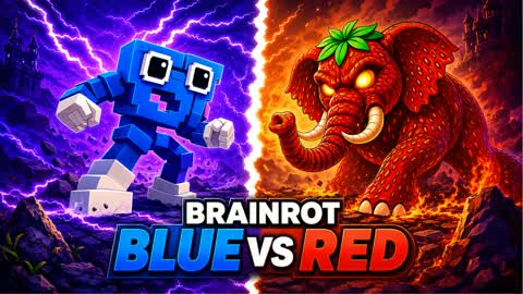 BRAINROT RED VS BLUE CHAOS