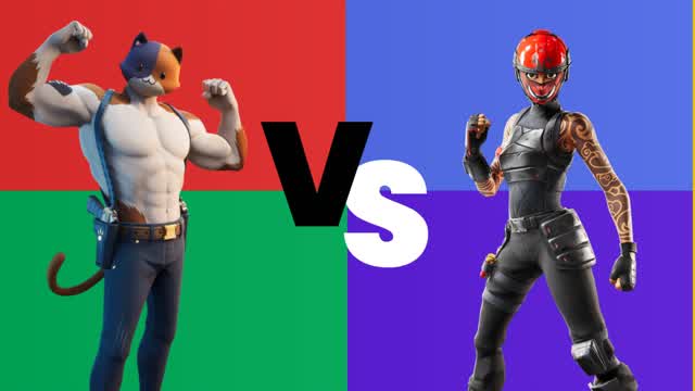 🐕Red Vs Blue Vs Green Vs Purple🐈⬛