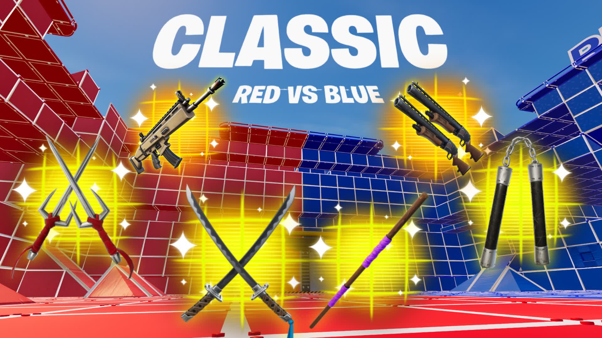 TMNT CLASSIC RED VS BLUE 🔴🔵
