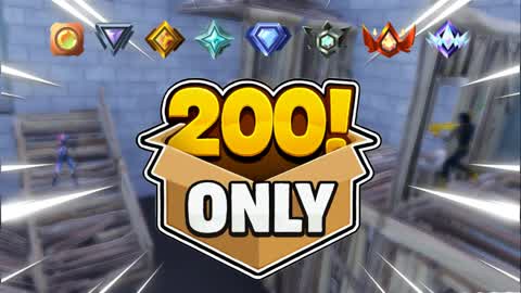 [ONLY 200!] 1v1v1 Reload Box Fights📦
