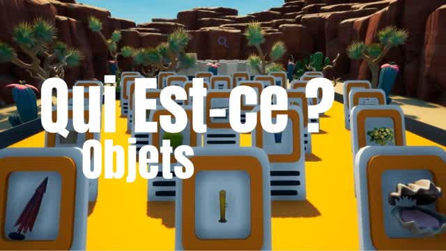 Capture 1 – Qui Est-ce ? Objets Fortnite