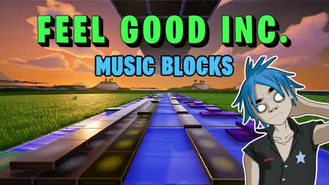 Feel Good Inc. Music Blocks Cover