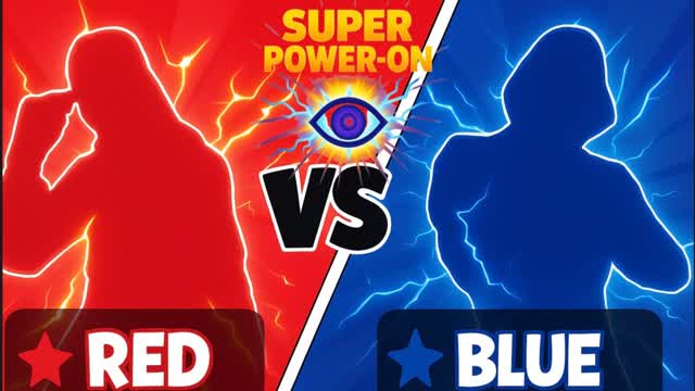 🤯Superpower Red VS Blue🔴🔵